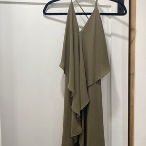 Olive green dress